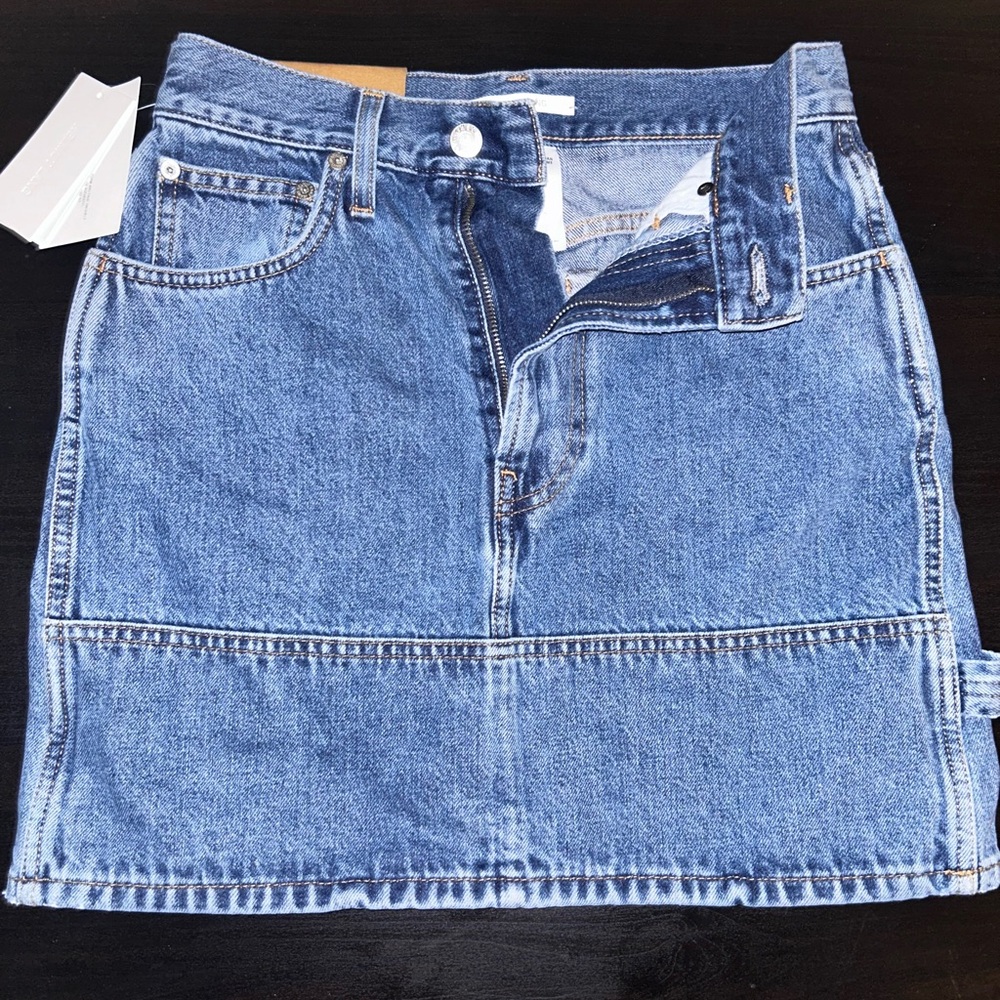 Helmut Lang Mini Denim skirt